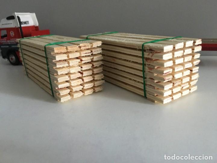 Auto in scala: CARGA DE MADERA ARTESANAL PARA CAMIONES ESCALA. REF 22