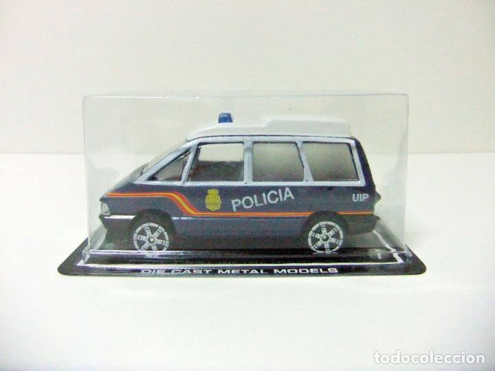 Coches a escala: RENAULT ESPACE GUISVAL ESCALA 1:43 - POLIC&Iacute;A NACIONAL UIP ESPA&Ntilde;A COCHE JUGUETE POLICE CAR TOY SPAIN
