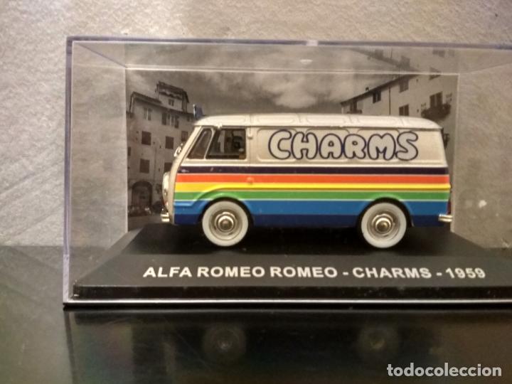 Voitures &agrave; l'&eacute;chelle: Alfa Romeo Romeo charms 1959