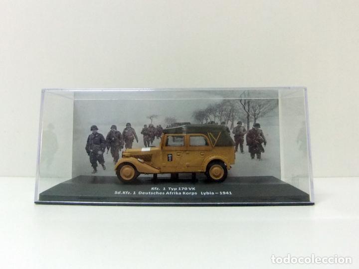 Coches a escala: KFZ. 1 TYP 170 VK SD.KFZ. AFRIKA KORPS LYBIA 1941 - ALTAYA COCHE 1:43 EJ&Eacute;RCITO ALEM&Aacute;N MERCEDES BENZ
