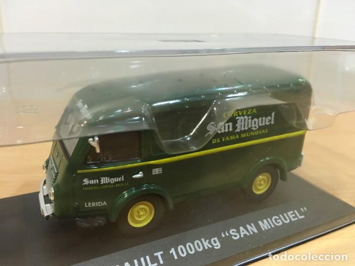 Coches a escala: COLECCI&Oacute;N ALTAYA FURGONETAS DE ANTA&Ntilde;O (2005) - RENAULT 1000 KG FURGONETA CERVEZAS SAN MIGUEL. 1/43