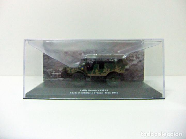 Coches a escala: LAFFLY LICORNE V15T 45 CORPS D&acute;ARTILLERIE FRANCE 1940 - ALTAYA ESCALA 1:43 COCHE 2&ordf; GUERRA MUNDIAL