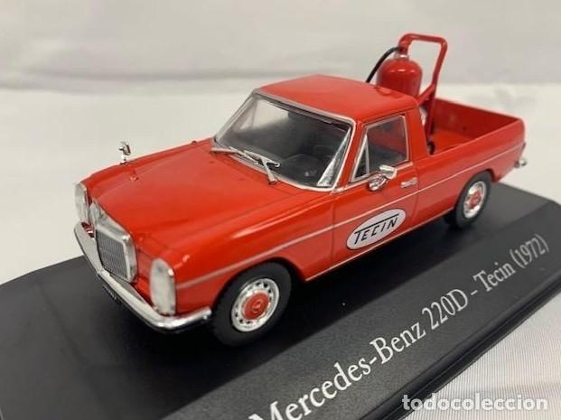 Voitures &agrave; l'&eacute;chelle: Mercedes-Benz 220D de Tecin (1972)- Reparto y servicio argentino. (1:43)
