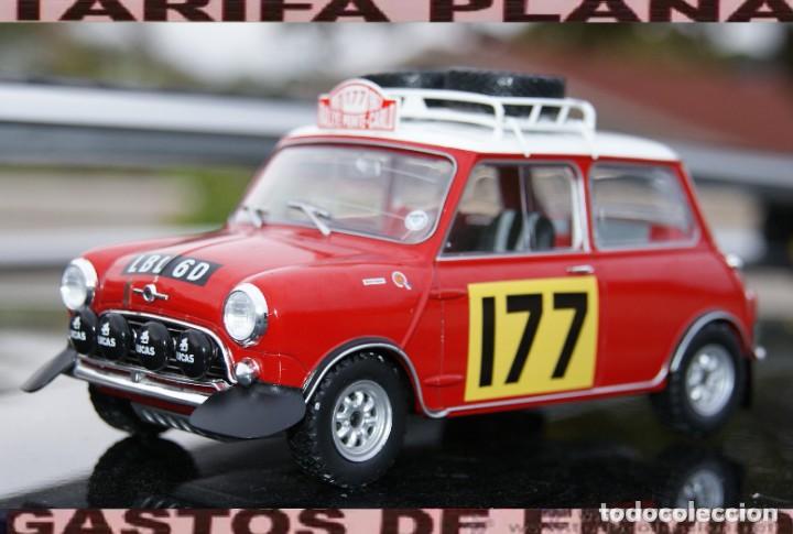 Coches a escala: MINI COOPER RALLYE DE MONTECARLO 1967 AALTONEN ESCALA 1:18 DE ALTAYA EN SU CAJA