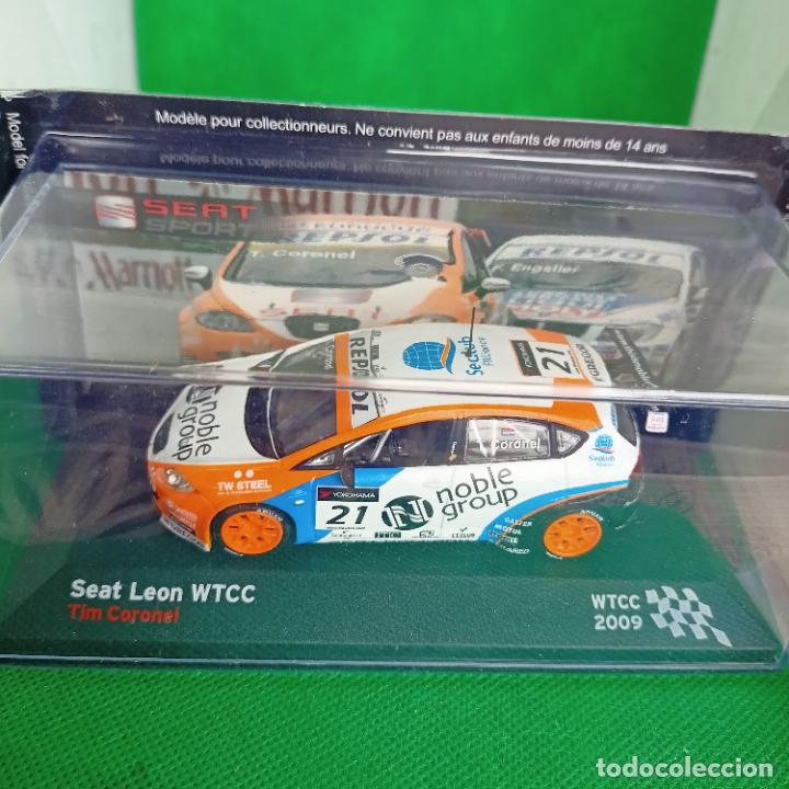 Model Cars: Coche Rally Seat Leon WTCC - Tim Coronel / WTCC 2009 (Escala 1:43) ,rallye