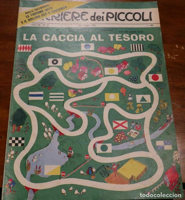 Voitures &agrave; l'&eacute;chelle: corriere dei piccoli anno LIX n.27 - 1967 - Rizzoli