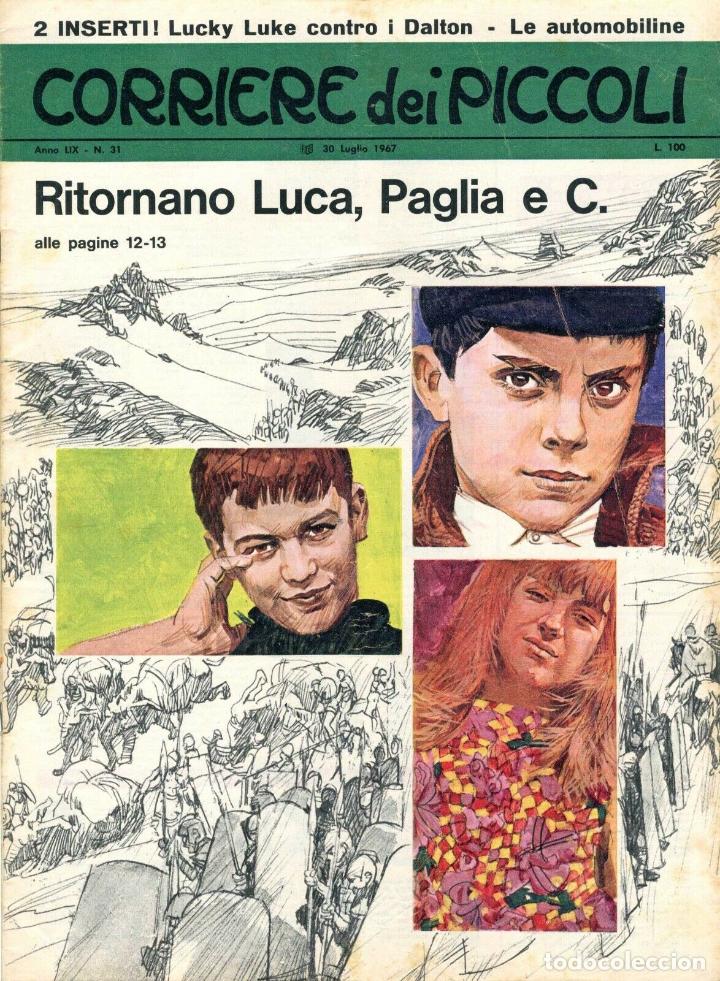 Voitures &agrave; l'&eacute;chelle: Corriere dei piccoli anno LIX n.31 - 1967- Rizzoli libri - Rizzoli