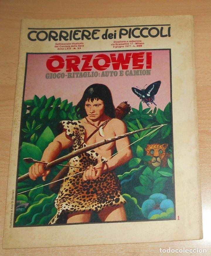 Voitures &agrave; l'&eacute;chelle: corriere dei piccoli anno LXIX N.23 del 1977 - Rizzoli