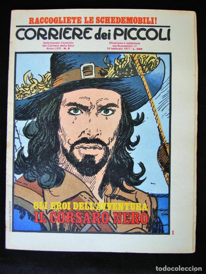 Voitures &agrave; l'&eacute;chelle: Corriere dei piccoli anno LXIX N.8 - 1977 - Rizzoli libri - Rizzoli