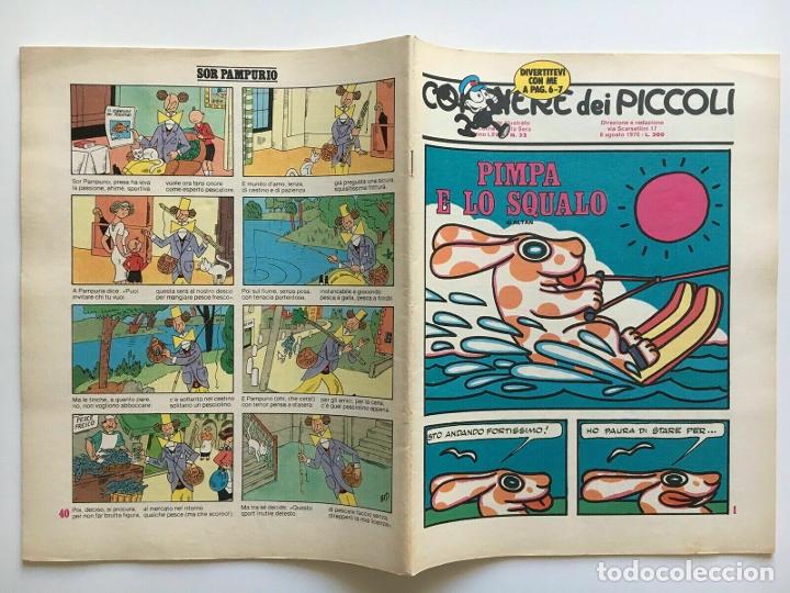 Voitures &agrave; l'&eacute;chelle: Corriere dei piccoli anno LXVIII N.32 - 1976 - Rizzoli libri - Rizzoli