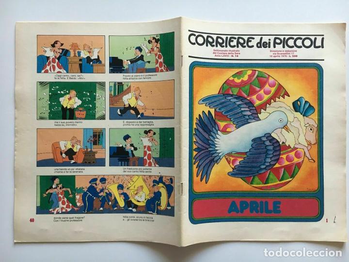 Voitures &agrave; l'&eacute;chelle: Corriere dei piccoli anno LXVIII N.16 - 1976 - Rizzoli libri - Rizzoli