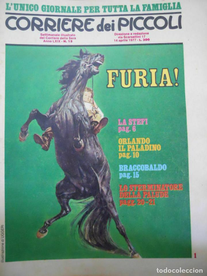 Voitures &agrave; l'&eacute;chelle: Corriere dei piccoli anno LXIX N.15 - 1977 - Rizzoli libri - Rizzoli