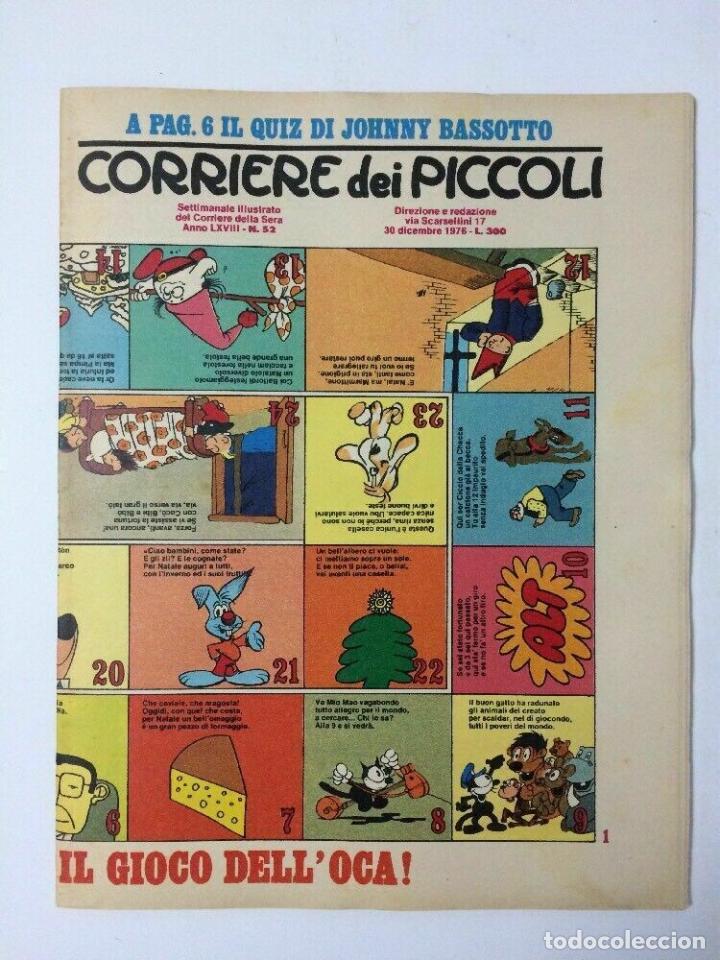 Voitures &agrave; l'&eacute;chelle: Corriere dei piccoli anno LXVIII N.52 - 1976 - Rizzoli libri - Rizzoli