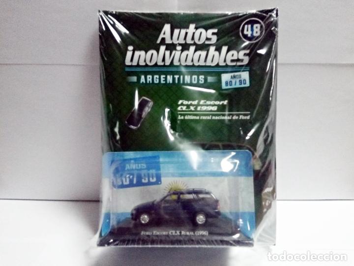 Auto in scala: FORD ESCORT CLX RURAL 1996 - SALVAT 1:43 AUTOS INOLVIDABLES ARGENTINOS A&Ntilde;OS 80/90 COCHE BREAK 16V