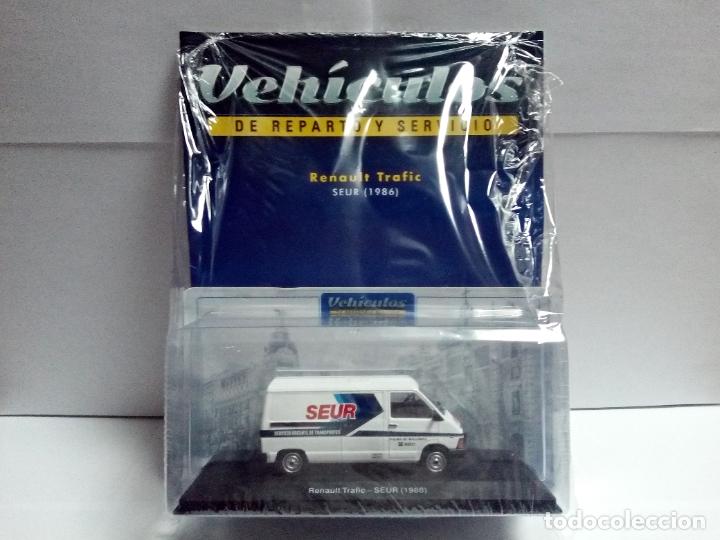 Voitures &agrave; l'&eacute;chelle: RENAULT TRAFIC SEUR 1986 SALVAT COCHE 1:43 FURGONETA SERVICIO URGENTE MATR&Iacute;CULA PALMA DE MALLORCA