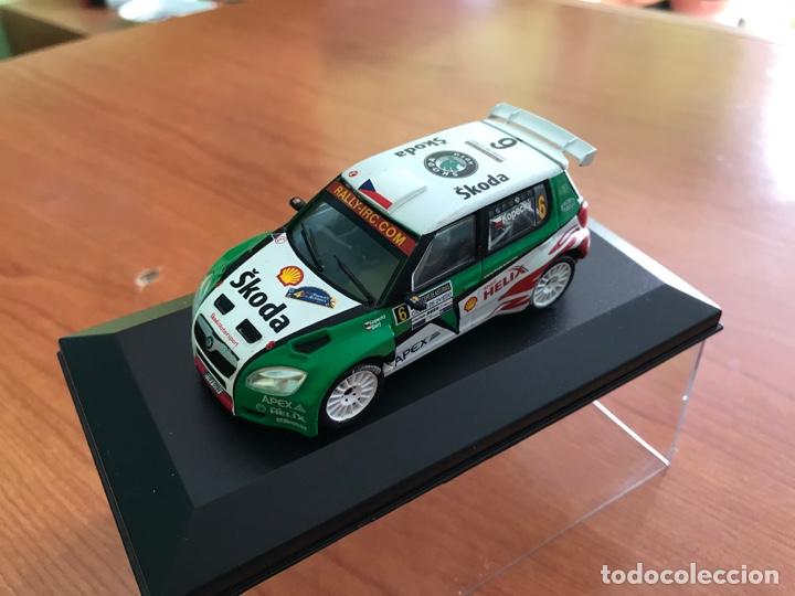 Carros em escala: SKODA FABIA S2000 1&ordm; PRINCIPE DE ASTURIAS 2009 KOPECKY-STARY 1:43 ALTAYA Cristinomodels