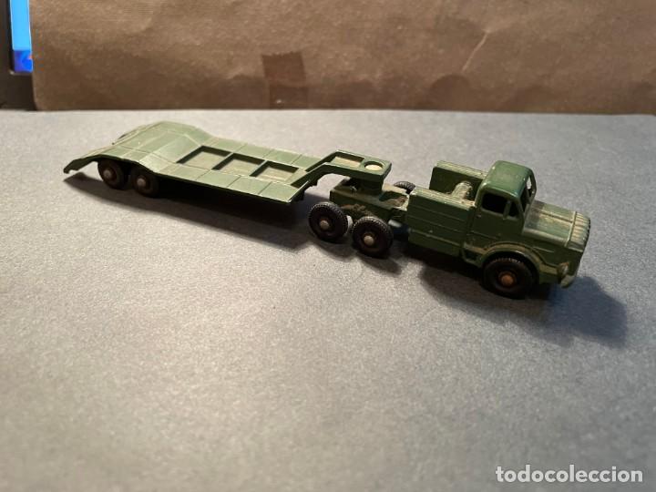 Carros em escala: ANTIGUO CAMION MILITAR CON REMOLQUE LESNEY - MADE IN ENGLAND A&Ntilde;OS 60 THORNEYCROFT '' ANTAR'' SANKEY