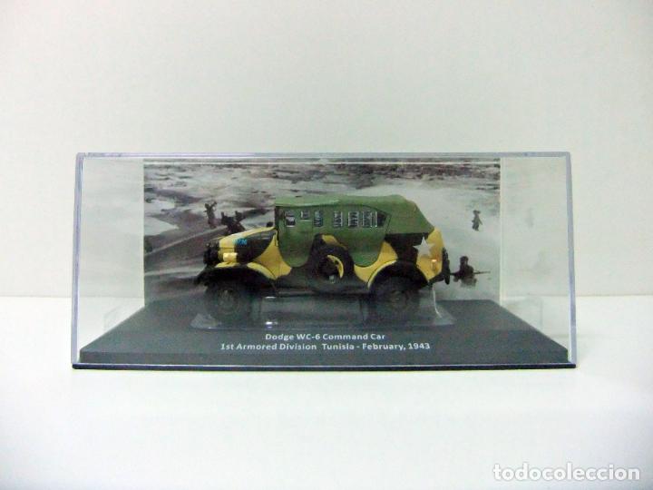 Voitures &agrave; l'&eacute;chelle: DODGE WC-6 COMMAND CAR 1ST ARMORED DIVISION TUNEZ 1943 - ALTAYA COCHE 1:43 EJ&Eacute;RCITO AMERICANO USA