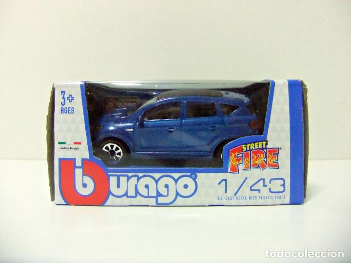 Voitures &agrave; l'&eacute;chelle: 2009 FORD KUGA - BURAGO BBURAGO STREET FIRE ESCALA 1:43 - COCHE &acute;09 AZUL TODOTERRENO TOY CAR JUGUETE