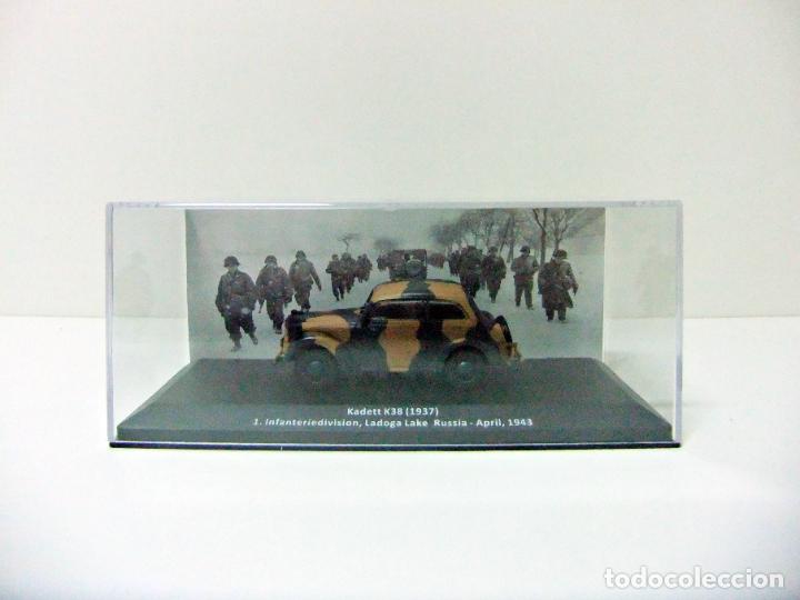 Auto in scala: KADETT K38 1937 LADOGA LAKE RUSSIA 1943 ALTAYA COCHE OPEL 1:43 INFANTER&Iacute;A EJ&Eacute;RCITO ALEM&Aacute;N RUSIA LAGO