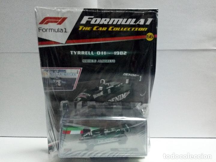 Model Cars: TYRRELL 011 1982 MICHELE ALBORETO - SALVAT FORMULA 1 THE CAR COLLECTION N&ordm; 66 - COCHE 1:43 #3 ITALIA
