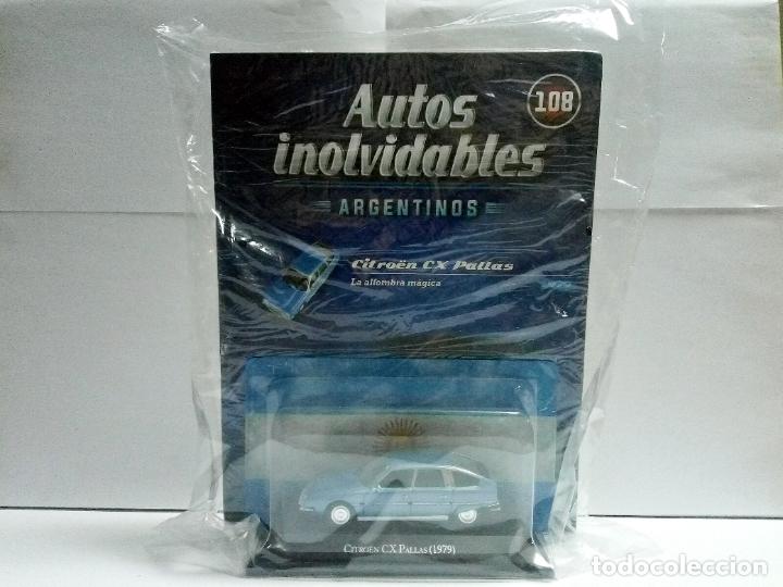 Coches a escala: CITROEN CX PALLAS 1979 SALVAT ESCALA 1:43 AUTOS INOLVIDABLES ARGENTINOS N&ordm;108 COCHE ARGENTINA CX2400