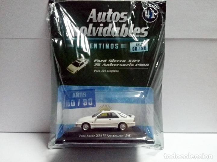Voitures &agrave; l'&eacute;chelle: FORD SIERRA XR4 75 ANIVERSARIO 1988 - SALVAT 1:43 AUTOS INOLVIDABLES ARGENTINOS A&Ntilde;OS 80 / 90 COCHE