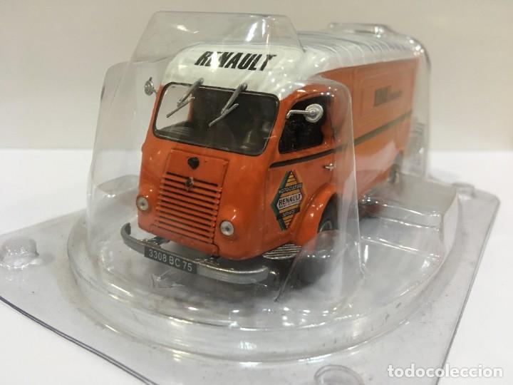 Carros em escala: FURGONETA IXO RENAULT R 2065 DE 1000 KG - MOTOCULTURE SERVICE (1954). 1/43