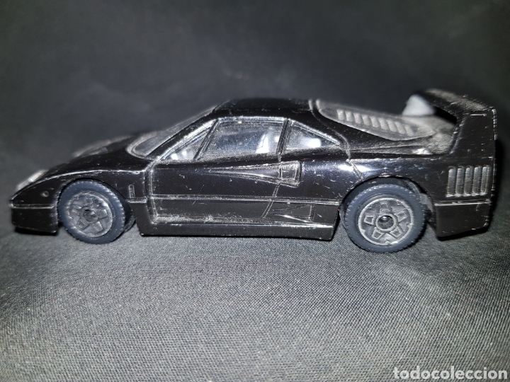 Coches a escala: Burago Ferrari F40 Negro Escala 1:43