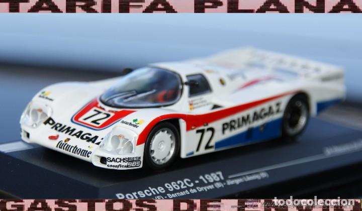 Coches a escala: PORSCHE 962C 1987 24 HORAS DE LEMANS ESCALA 1:43 DE ALTAYA EN CAJA