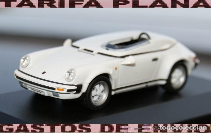 Coches a escala: porsche 911 carrera speedster race 1987 escala 1: 43 de high speed en caja tipo altaya (no es la suy