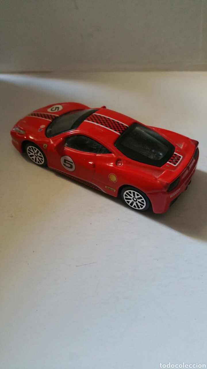Coches a escala: Coche a escala 1/43, Ferrari 458 challenge, burago.