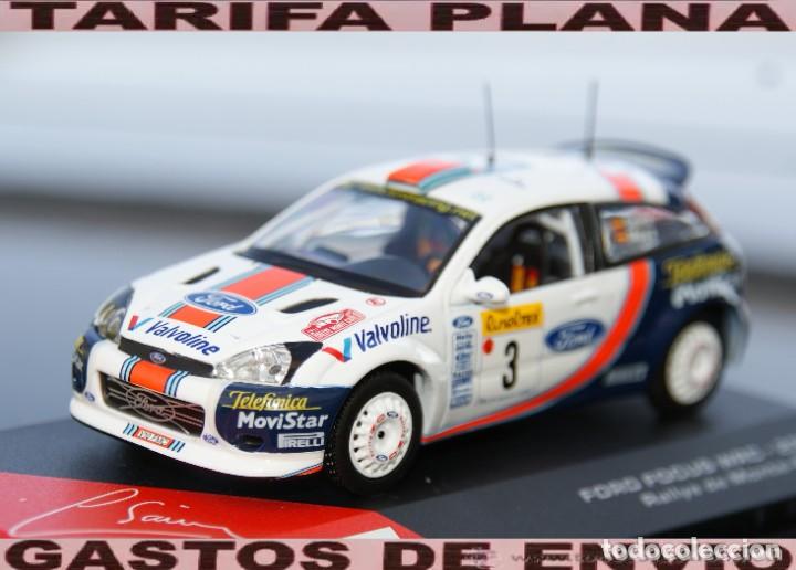 Coches a escala: FORD FOCUS WRC 2001 RALLYE DE MONTECARLO SAINZ ESCALA 1:43 DE ALTAYA EN SU CAJA