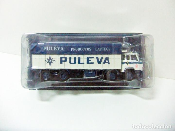 Voitures &agrave; l'&eacute;chelle: CAMI&Oacute;N BARREIROS 82/35 D PULEVA 1978 SALVAT 1:43 4 EJES MATR&Iacute;CULA GRANADA LECHE PINOS PUENTE UNIASA