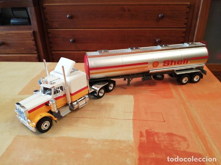 Voitures &agrave; l'&eacute;chelle: camion peterbilt 359 SHELL 1970 coleccion camiones americanos escala 1/43 altaya nuevo ver fotos