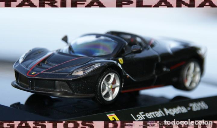 Coches a escala: FERRARI LAFERRARI APERTA 2016 ESCALA 1:43 DE SALVAT EN CAJA