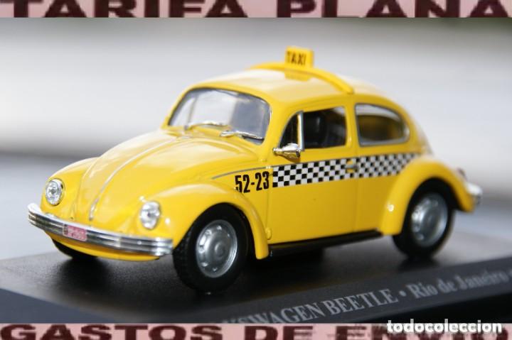 Coches a escala: vw beEtle taxi rio de janeiro ESCALA 1:43 DE ALTAYA EN CAJA