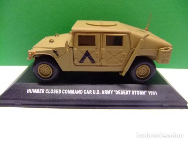 Model Cars: HUMMER CLOSED COMMAND CAR U.S. ARMY &rdquo;DESERT STORM&rdquo; 1991 DeA (MILITAR)
