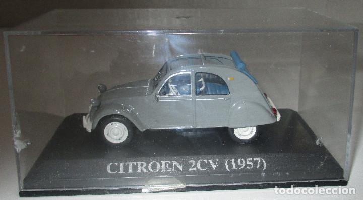 Coches a escala: COCHE CITRO&Euml;N 2CV (1957) ALTAYA IXO 1/43