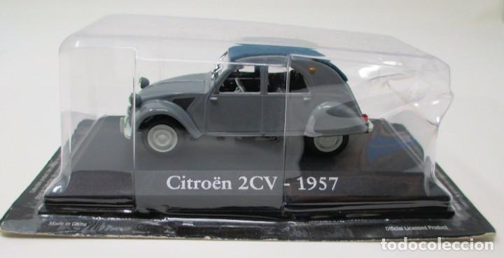 Voitures &agrave; l'&eacute;chelle: Citro&euml;n 2 CV de 1957 - Escala 1/43
