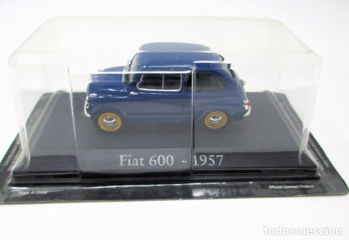 Voitures &agrave; l'&eacute;chelle: Fiat 600 de 1957 - Escala 1/43
