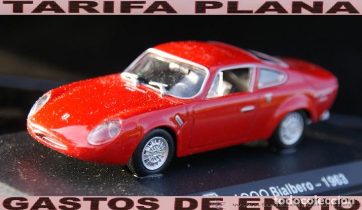 Coches a escala: abarth 1000 BIALBERO 1963 escala 1:43 de hachette en caja