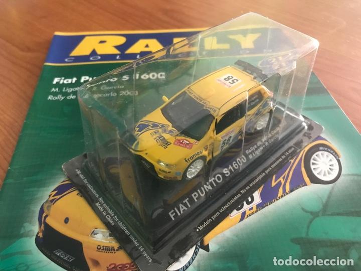 Model Cars: FIAT PUNTO S1600 RALLYE DE Monte Carlo 2003 M.LIGATO-R.GARCIA 1:43 BLISTER ALTAYA Cristinomodels