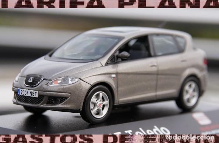 Coches a escala: seat TOLEDO GRIS OSCURO ESCALA 1:43 de fischer EN CAJA