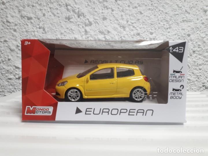 Carros em escala: RENAULT CLIO RS MONDO MOTORS COCHES COLECCI&Oacute;N