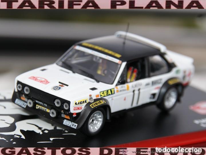 Voitures &agrave; l'&eacute;chelle: FIAT 131 ABARTH RALLYE DE MONTECARLO DE 1978 S.SERVIA-A.BRUSTENGA ESCALA 1:43 DE ALTAYA EN SU CAJA