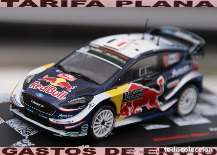 Voitures &agrave; l'&eacute;chelle: FORD FIESTA WRC RALLYE DE MONTECARLO 2018 SEBASTIAN OGIER - JULIEN INGRASSIA ESCALA 1:43 DE ALTAYA