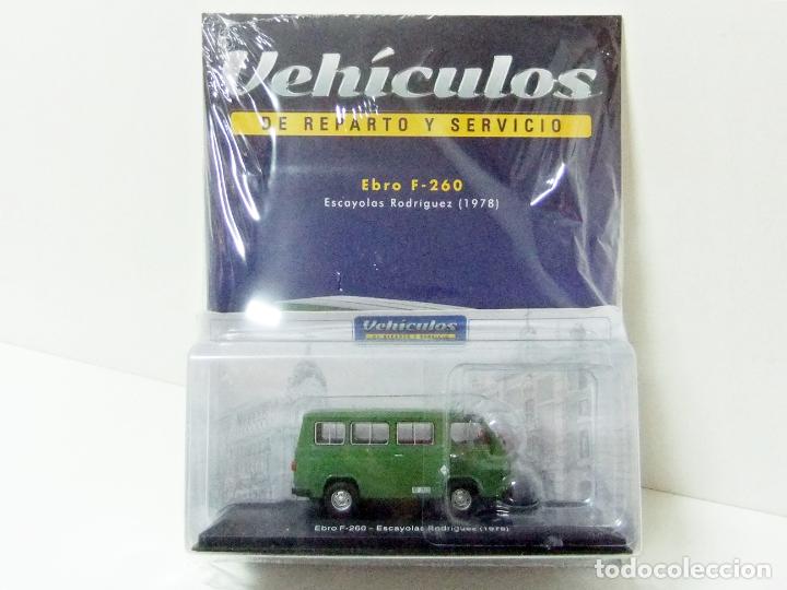 Auto in scala: EBRO F-260 ESCAYOLAS RODR&Iacute;GUEZ 1978 - SALVAT ESCALA 1:43 FURGONETA REPARTO MATR&Iacute;CULA ALICANTE F260