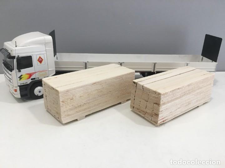 Auto in scala: CARGA DE MADERA ARTESANAL PARA CAMIONES ESCALA 1/43 CAMI&Oacute;N NO INCLUIDO REFERENCIA F