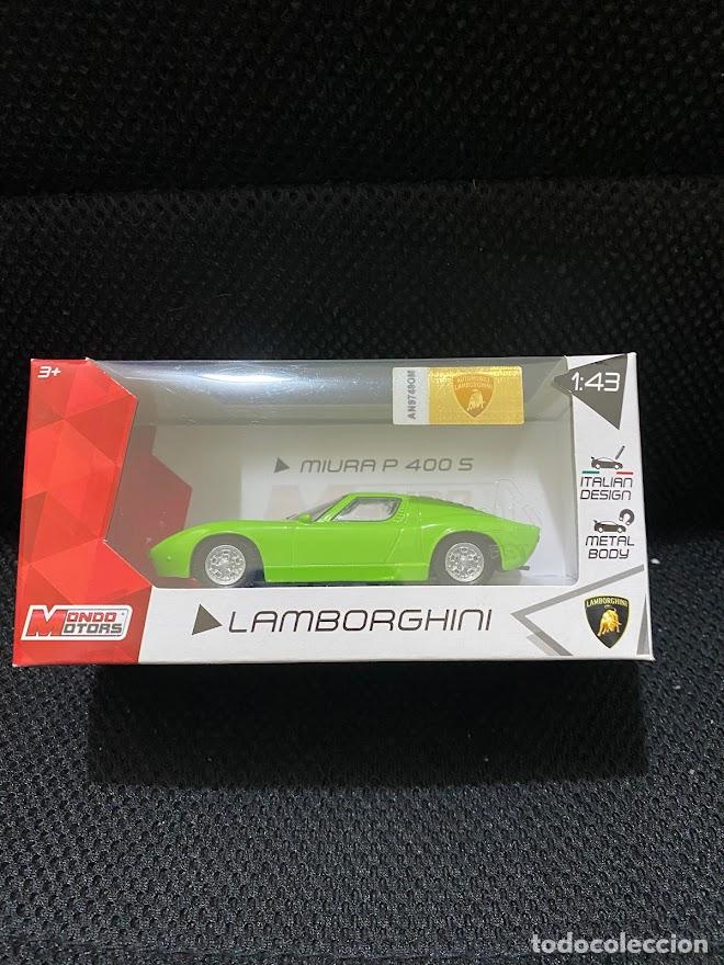 Voitures &agrave; l'&eacute;chelle: mondo motors 1/43 - lamborghini miura p40s verde chiaro - MONDO MOTORS
